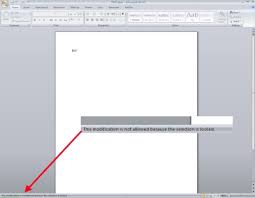 For example, select a block of paragraphs, a heading, a sentence, or a word. Unable To Type On Ms Word 2007 The Selection Is Locked Techyv Com