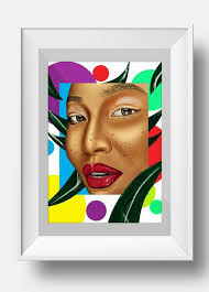 Framless portraits from the brand