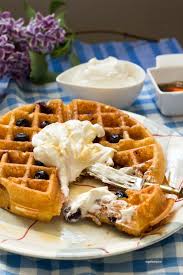 Bisquick Belgian Waffle Recipe Club Soda Lemon Blueberry Buttermilk Waffles Recipe Blueberry Recipes Lemon Waffle Recipe Waffle Recipes