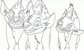 Use the black & white printable as a coloring page. Pictures Of Hyenas Coloring Home