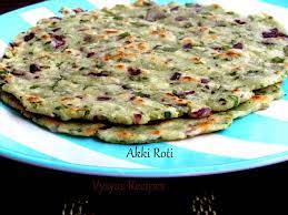 Vysya S Delicious Recipes Rice Roti With Left Over Rice Akki Roti With Step Wise Pictures Akki Roti Recipes Wow Recipe