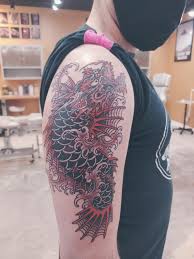 Just got Ichibans koi dragon tattooed! 😀 : ryakuzagames