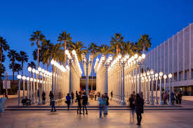 Lacma Los Angeles County Museum Of Art Los Angeles Museum Lacma Lights Lacma Los Angeles