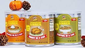 Check out these outstanding craigs thanksgiving dinner in a can as well as allow us understand what you believe. Pringles Selling Thanksgiving Dinner In A Can With Latest Flavors