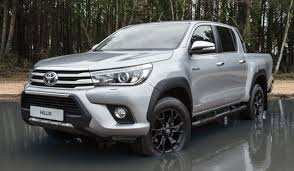 Toyota Hilux Invincible 50 Black Edition Marks Half A Century Of Toughness Toyota Hilux Toyota Toyota Trucks