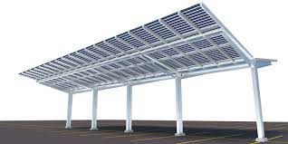 Sunrail Carport Fully Sealed Bifacial Pv Carport Carport Home Decor Pv Panels