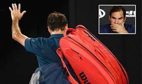 Adidas tie ii headband white. What Roger Federer Did After Australian Open Defeat To Stefanos Tsitsipas Tennis Sport Express Co Uk