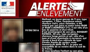 Le plan alerte enlèvement a été déclenché samedi par les autorités après l'enlèvement vendredi par son père d'un petit garçon de huit ans, atteint de surdité, à lannion (côtes d'armor).dewi, garçon de 8 ans, type européen, atteint de surdité a été enlevé vendredi vers 11h15 par son père. Ce Que L On Sait De L Enlevement De Nathael 9 Ans Par Son Pere L Express