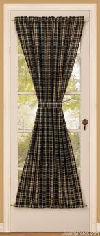 Also know as honeycomb blinds. Lined French Door Curtain Panels