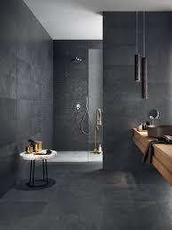 See how top designers create both timeless and trendy looks with marble, cement, ceramic, porcelain, faux wood and glass tile. 20 Slate Bathroom Tiles Magzhouse