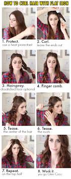 Gently work it through all of your hair. How To Curl Hair With Flat Iron Step By Step Guide And More