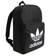Black And White Adidas Backpack Adidas Originals Classic Trefoil Medium Black Backpack Bag School Nwt Dj2170 Adidas Backpacks Adidas Bags Purses Bags