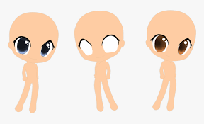 Cute Chibi Anime Girl Base Cartoon Hd Png Download Transparent Png Image Pngitem Anime, manga girl, reference, drawing base. cute chibi anime girl base cartoon