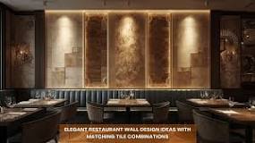10 + Restaurant Wall Designs with Stylish Wall Tiles Ideas ...