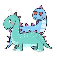 Tyrannosaurus velociraptor dinosaur cartoon, dinosaur, dinosaur vector, reptile png. Cartoon Dinosaur Cute Pair Png Transparent Bottom Png Images Psd Free Download Pikbest