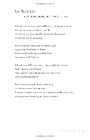 Not Bad Dad Not Bad Jan Heller Levi Inspirational Words Powerful Words Poetry