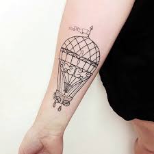 Neck tattoos for women the list includes a variety of different designs and ideas. 45 Cute Hot Air Balloon Tattoo Designs