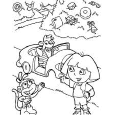 Keep your kids busy doing something fun and creative by printing out free coloring pages. Dora Coloring Pages Free Printables Momjunction