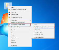 How To Lock A Folder With Password ?