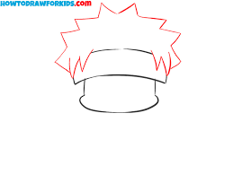 Shade the small circle in the center. How To Draw Naruto Easy Drawing Tutorial For Kids