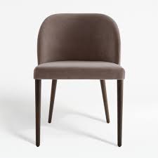 Camille Taupe Italian Dining Chair Reviews Crate And Barrel Velvet Dining Chairs Dining Chairs Italian Dining