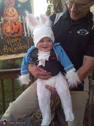The White Rabbit Baby Costume Diy Costumes Under 25 Photo 3 5