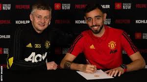 Manchester united 🔴⚫️ and 🇵🇹 portugal international footballer ⚽️ enquiries@tentoesmedia.com. Bruno Fernandes Manchester United Sign Sporting Lisbon Midfielder Bbc Sport