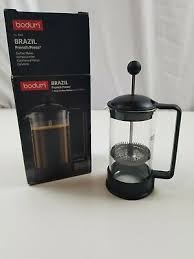Bodum caffettiera french press coffee maker 12 oz., 0.35 l, 3 cup, black average rating: Bodum Brazil 3 Cup French Press Coffee Maker 12 Oz Black 727015303000 Ebay
