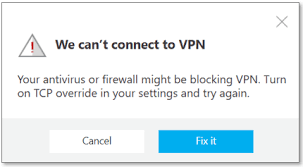 Mcafee Kb Safe Connect Says We Can T Connect To Vpn Ts103031