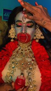 Jai mata rani🚩🙏🕉️mata rani ko mang me sindoor lagate hue #matarani