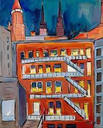 Bob Dylan Cityscape