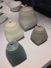 Www.pinterest.com kim mitchell pottery (with images) | slab pottery, pottery. Sun Kim Stoneware Lidded Jars On Sale In Contemporary Applied Arts Www Caa Org Uk Southwark Ceramic Tableware Ceramic Boxes Traditional Ceramics