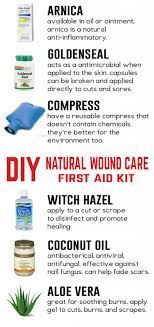 Natural Wound Care At Home 6 Products You Need For Your Homemade First Aid Kit Holistic Health Remedies Natural Wound Care Home Health Care