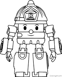 Robocar poli is an animation from south korea. Robocar Poli Coloring Pages Coloringall