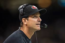 Ex-49ers coach Jim Harbaugh thankful in Levi's Stadium return
