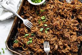 Learn how to braise or slow cook pork shoulder to yield tender, succulent meat that's delicious sliced or pulled. Easy Slow Cooker Pulled Pork Paleo Whole30 Keto The Real Simple Good Life