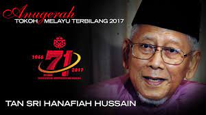 Listen to mohamad hanafiah | soundcloud is an audio platform that lets you listen to what you love and share the sounds you create. Tokoh Melayu Terbilang 2017 Tan Sri Hanafiah Hussein Youtube