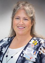 Monica Baxter, RN is St. Mary's Regional 2020 Mercy Award winner, the  highest honor bestowed upon LifePoint Health employees! She has had a  profound impact