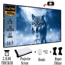 Widest range of projector & screens at lazada malaysia | safe shopping ➤ fast delivery malaysia. Portable Projection Screen 60 72 84 100 120 150 Inch 16 9 Hd 100 Polyester Material Projector Screen Shopee Malaysia