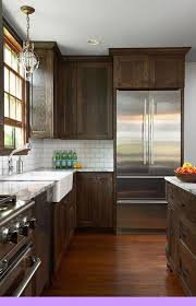 Dark Light Oak Maple Cherry Cabinetry And Kitchen Cabinet Wood Restorer Check The Pi Stained Kitchen Cabinets New Kitchen Cabinets Brown Kitchen Cabinets