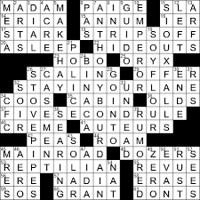 Stylish Filmmakers Crossword Clue Archives Laxcrossword Com