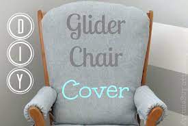 diy glider chair cover diy chair covers diy baby furniture diy rocking chair