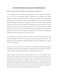 Buckle in for a new adventure at the leading. Pdf Of Colonialism Partition And Legacies India And Pakistan At 70 Mohammed Iqbal Degia Academia Edu