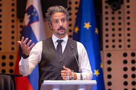 Prime Minister Robert Golob attends ...