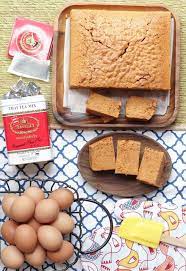 Honey Bee Sweets Thai Milk Tea Butter Cake Thai Tea Cake Recipe Tea Cakes Recipes Sponge Cake Recipes