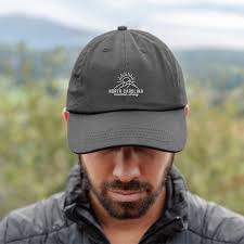 Mountain Strong North Carolina Dad Hat: Embroidered Cotton Cap
