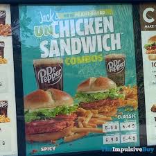 Maybe you would like to learn more about one of these? Review Jack In The Box Unchicken Sandwich The Impulsive Buy
