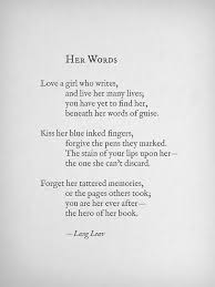 Pin By C K On Quotes Lyrics Poems And Sayings 3 Words Lang Leav Quotes