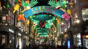 July 8 the 2nd thursday of july the 6th weekday of july the 24th to last day of july the 4th to last thursday of july the 17th to last weekday of july. Newsflare Close Up Of The Tropical Christmas Decorations In Carnaby Street