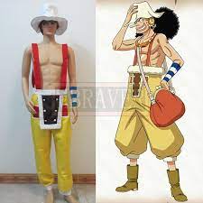 Click To Buy Free Shipping One Piece Usopp Cosplay Costume Custom Made Any Size Affiliate One Piece Cosplay Costumes Costume Outfits